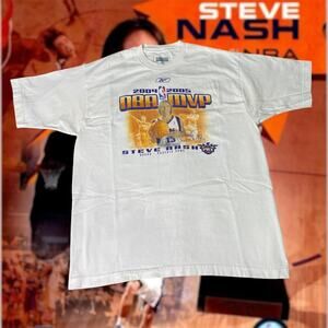 Vintage 2004-2005 NBA Steve Nash Phoenix Suns MVP Basketball Tee